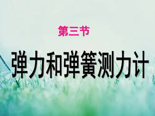 沪科版八年级物理上册 6.2 怎样描述力 PPT课件4