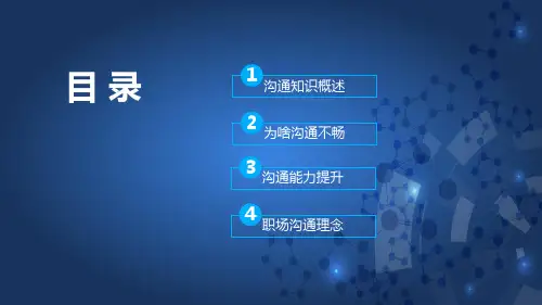 团队职场沟通能力培训内容PPT演示