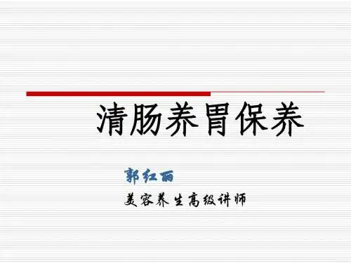 清肠养胃保养