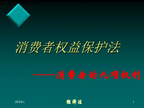 消费者权益保护法培训课件(PPT45页)