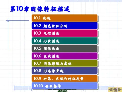 图像特征描述MATLAB版精品PPT课件