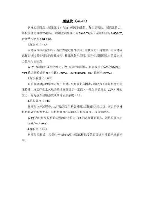 屈强比