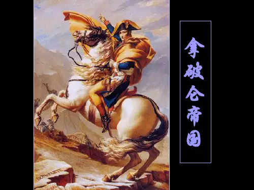 〔人教版〕拿破仑帝国 教学ppt课件