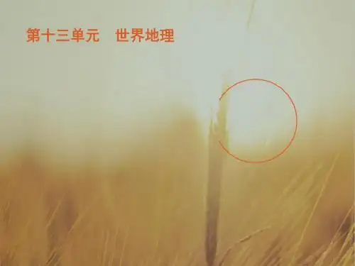 最新-2018届高考地理一轮复习 第41讲 世界地理概况课件 鲁教版 精品