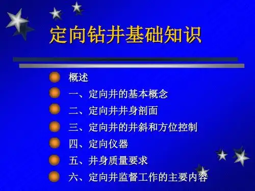 《物理定向井》PPT课件