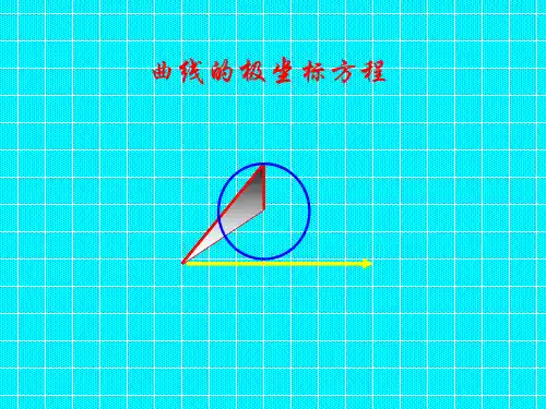 曲线的极坐标方程