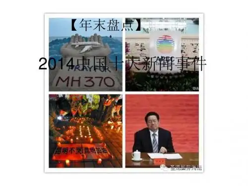 高考作文复习盘点2014国内、国际十大新闻事件完美版