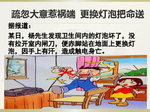 人教版九年级全册 物理 第十九章_19.1家庭电路(共23张PPT)