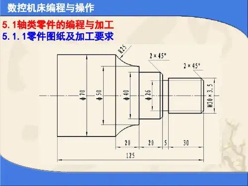 数控车床零件加工综合实例