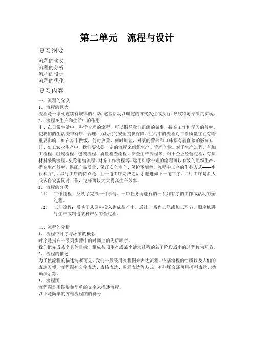 高中通用技术会考复习用书(全)教材6