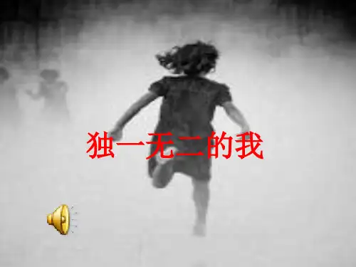心理健康教育：独一无二的我