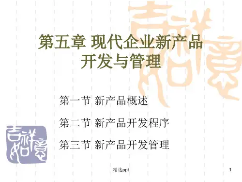 《现代企业新产品》PPT课件