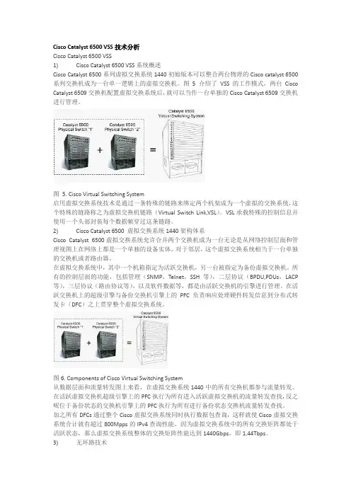 Cisco Catalyst 6500 VSS技术分析