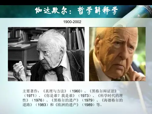哲学解释学