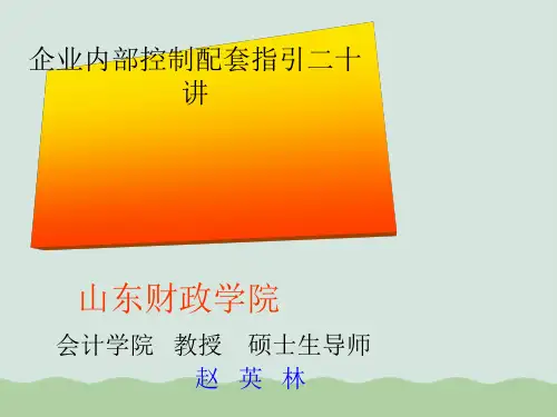 组织架构的设计与运行PPT(共20页)