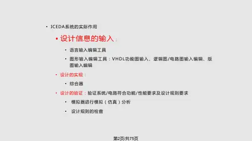 集成电路设计的EDA系统.pptx