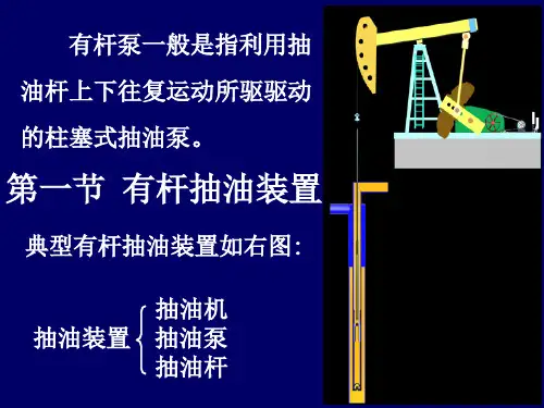 第三章有杆泵采油