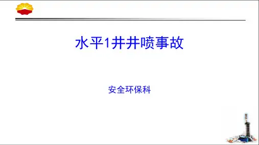 钻井安全经验分享--水平1井井喷事故