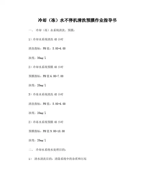冷却水处理