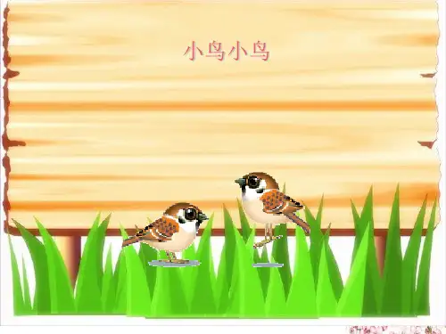 (赛课课件)五年级下语文《小鸟 小鸟》 (共7张PPT)