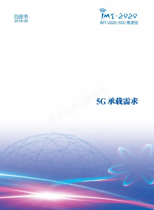 【易项优选】 — 5G承载需求白皮书