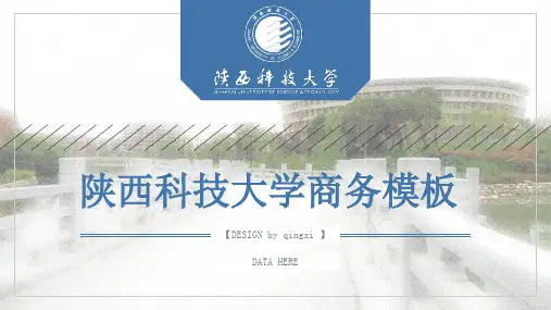 陕西科技大学ppt——商务1
