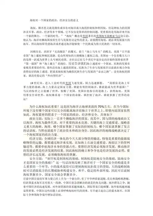 海权论