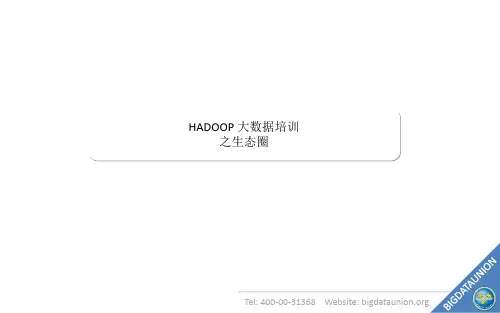 HADOOP生态圈