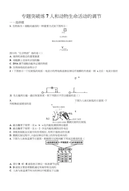 高考生物复习专题突破练6-3【附解析】.doc