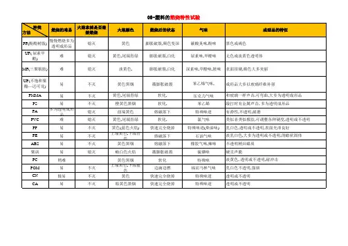 08-塑料的燃烧特性试验