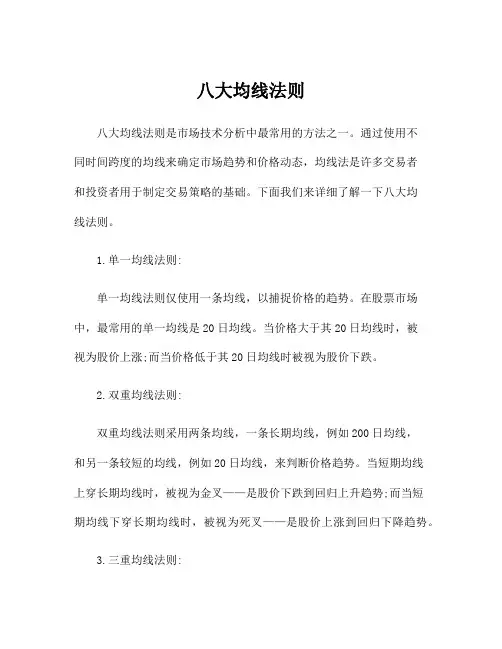 八大均线法则
