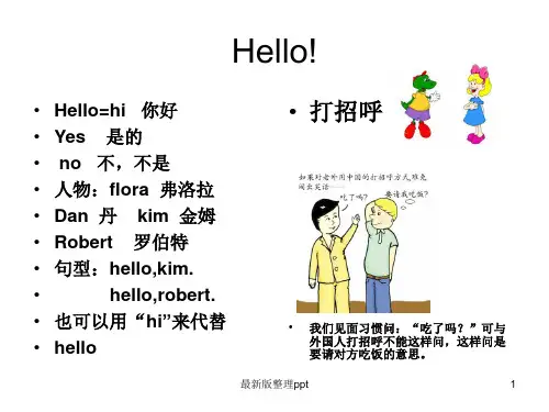 新概念英语青少版入门级A(完美版)ppt课件
