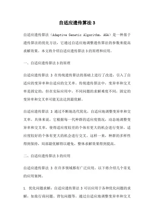 自适应遗传算法3