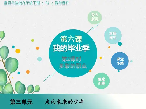 《多彩的职业》课件 2022年部编版道法(精品)课件