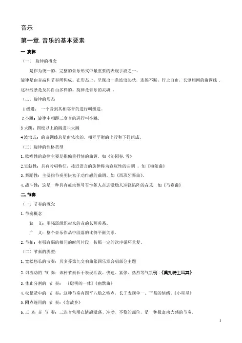 音乐基础