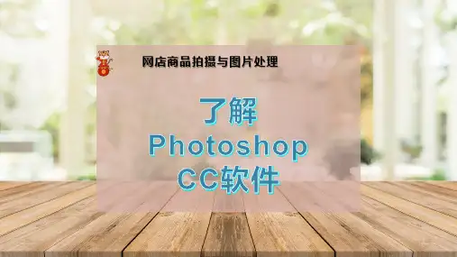 了解Photoshop CC软件