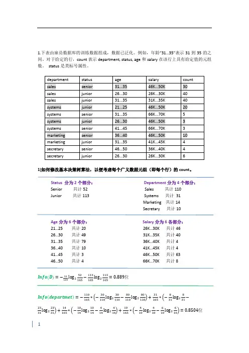 数据挖掘作业