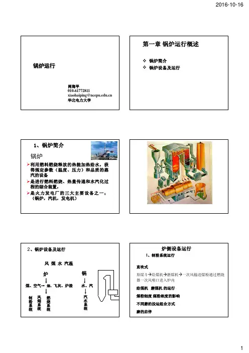 600MW锅炉运行
