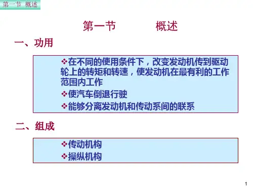 变速器设计PPT课件