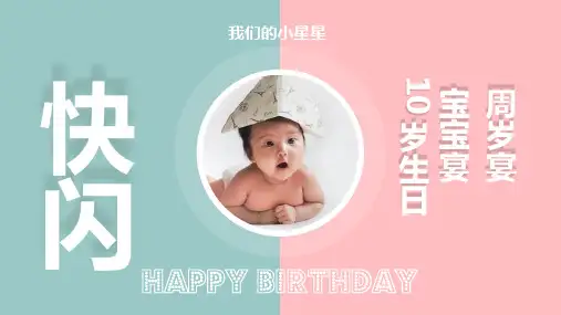 生日宴快闪开场PPT  (70)