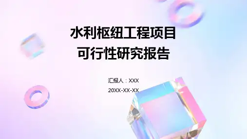 水利枢纽工程项目可行性研究报告