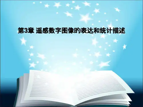遥感数字图像的表示和统计描述