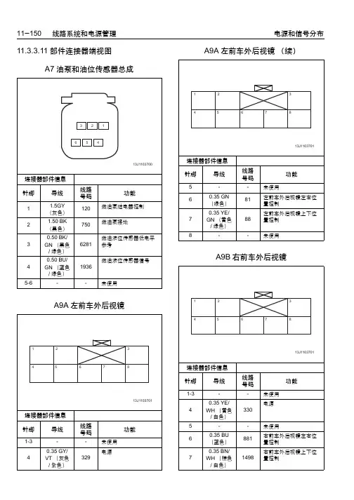 2013别克凯越维修手册