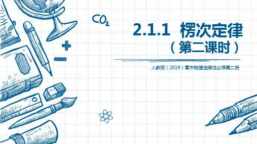 楞次定律(第二课时)+课件-2022-2023学年高二下学期物理人教版(2019)选择性必修第二册
