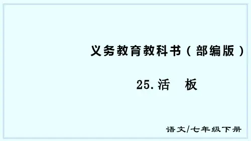 《活板》ppt课件