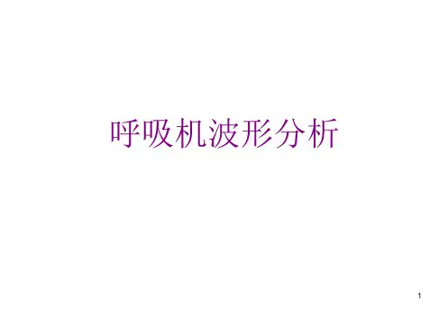 呼吸机波形分析(课堂PPT)
