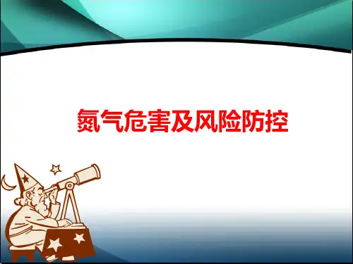 氮气危害及风险防控 PPT