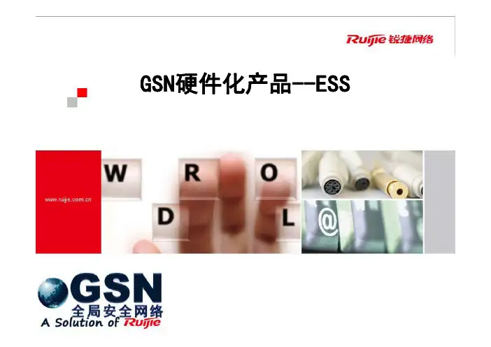 锐捷网络-ESS内网安全系统