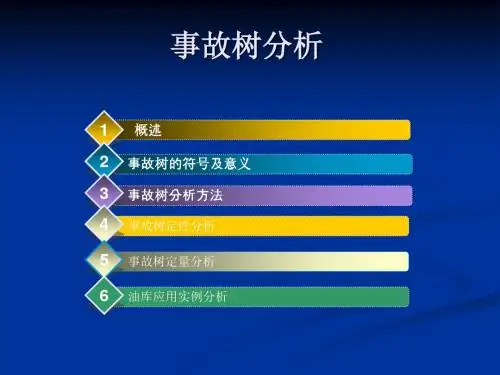 《事故树分析》PPT课件