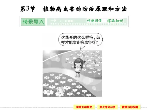 2.3 植物病虫害的防治原理和方法 精品课件(人教版选修2)